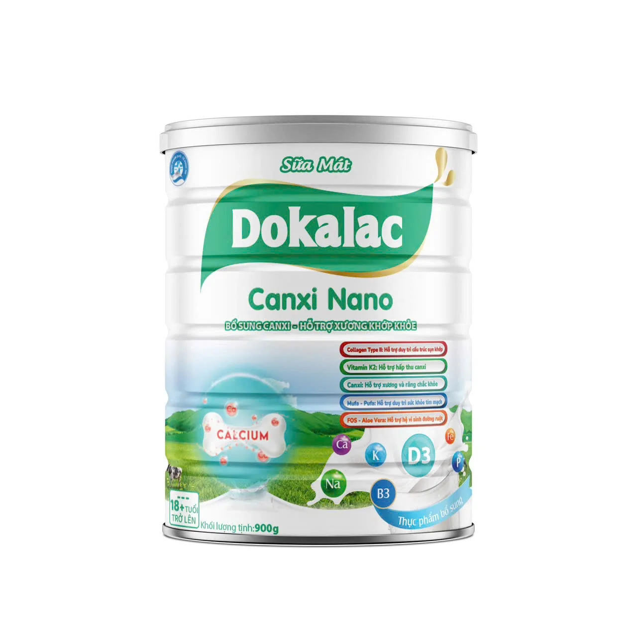 Sữa bột Dokalac Canxi Nano